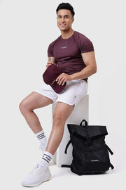 Dash T-shirt Raisin by Fuaark Nz