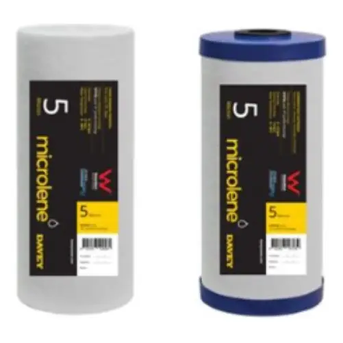 10" Jumbo 2-Stage Replacement Filter Kit - Mains or Rainwater, Davey or Waimana NZ by Filtration Station NZ