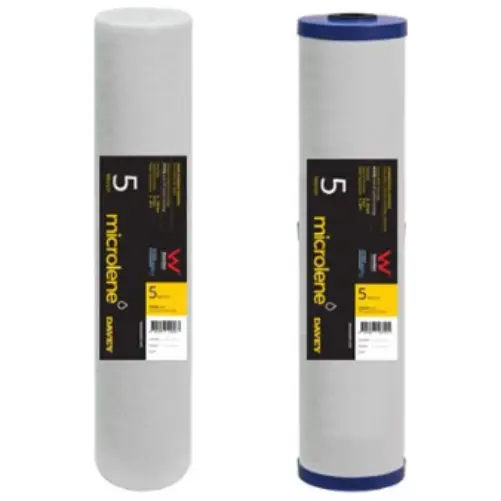 20" Jumbo 2-Stage Replacement Filter Kit - Mains or Rainwater, Davey or Waimana NZ by Filtration Station NZ