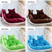dealonline.co.nz dealonlinenz Cushion Pad Seat Set High Quality For Double Hanging Basket Chair Cushion Pad Seat Set High Quality For Double Hanging Basket Chair