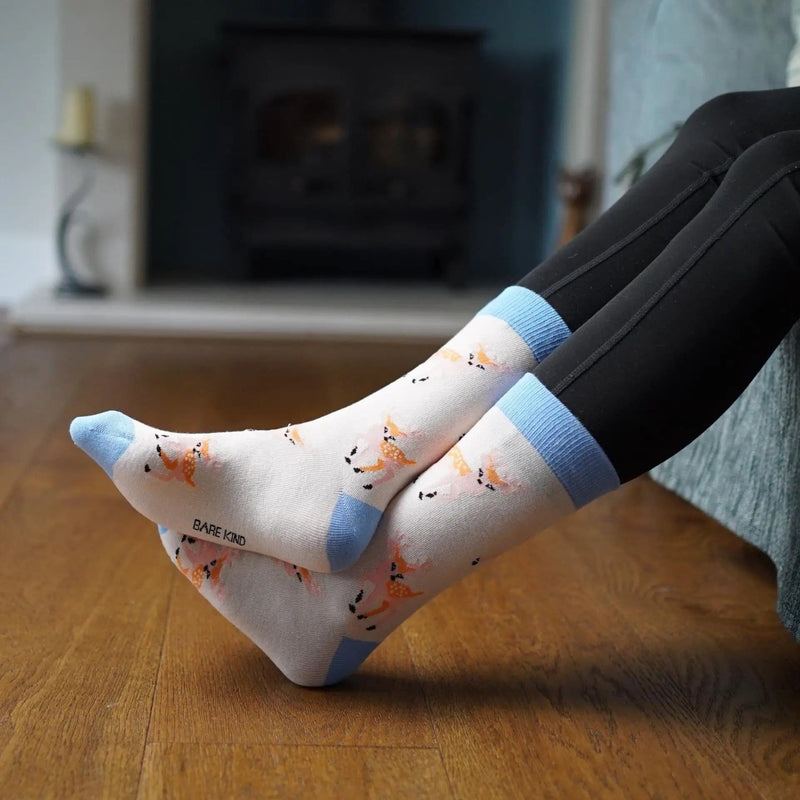 Barekind NZ Socks Save the Deer Bamboo Socks Save the Deer Bamboo Socks