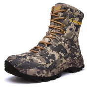Men's Off-road Hiking Boots - Durable Camouflage Outdoor Tactical Boots by Mead's Supply & Equipment Outfitters limited