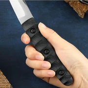 2 pcs Japanese Tanto Fixed Blade Outdoor Camping Knife with Leather Sheath by g8buynz