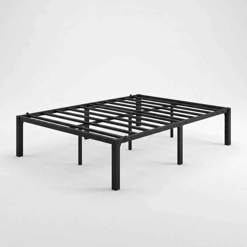 Yaheetech Double Metal Bed Frame with Heavy Duty Steel Slat Support Double Metal Bed Frame with Heavy Duty Steel Slat Support