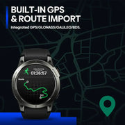 GPS Positioning Sport Smart Watch - Waterproof Fitness Tracker with Heart Rate & Sleep Monitor | AMOLED Display by Mead's Supply & Equipment Outfitters limited
