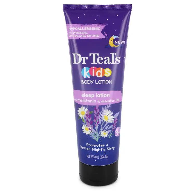 Dr Teal's Sleep Lotion Kids Hypoallergenic Sleep Lotion with Melatonin & Essential Oils Promotes a Better Night's Sleep(Unisex) By Dr Teal's by Brands HD
