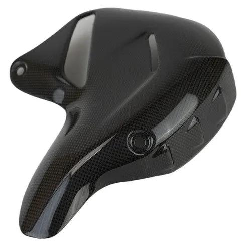 Ducati Panigale V4 V4S V4R 2018+(Exhaust Anti Scald Cover) Dry Carbon by CARBONISE