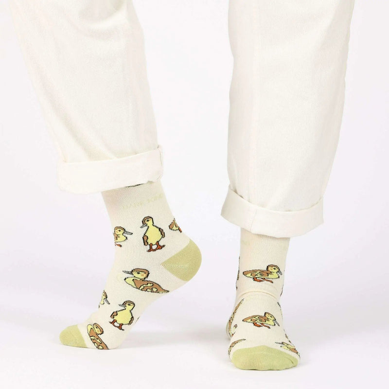 Save the Ducklings Bamboo Socks by Barekind NZ