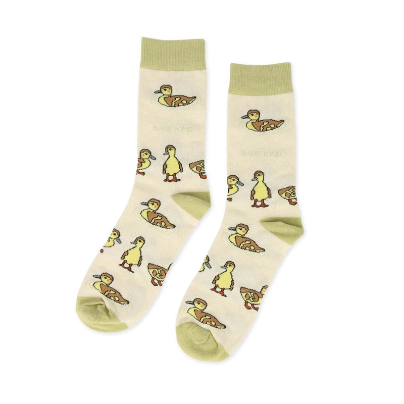 Save the Ducklings Bamboo Socks by Barekind NZ