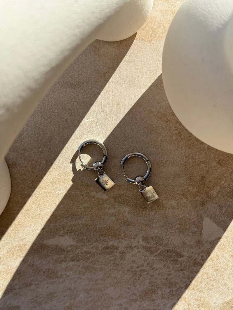 Whetū Silver Huggies - Limited Edition by Tahana Jewellery