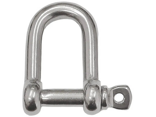 D-Shackle - Stainless Steel - 10mm / 44mm x 22mm