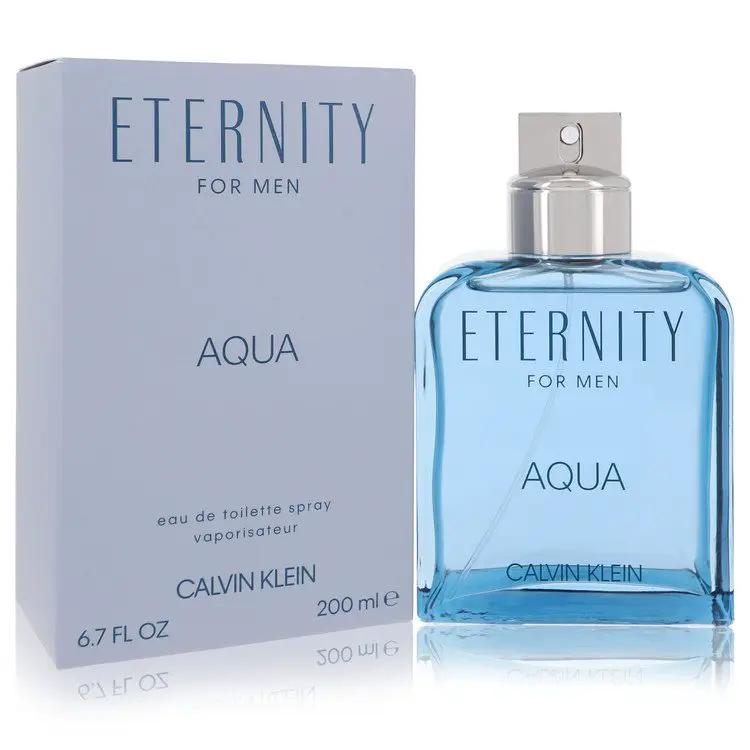 Eternity Aqua Eau De Toilette Spray by Calvin Klein 200 ml by Brands HD