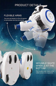 Intelligent RC Robot AD Police with Light and Sound Full Control Combat Defender by dealonline.co.nz