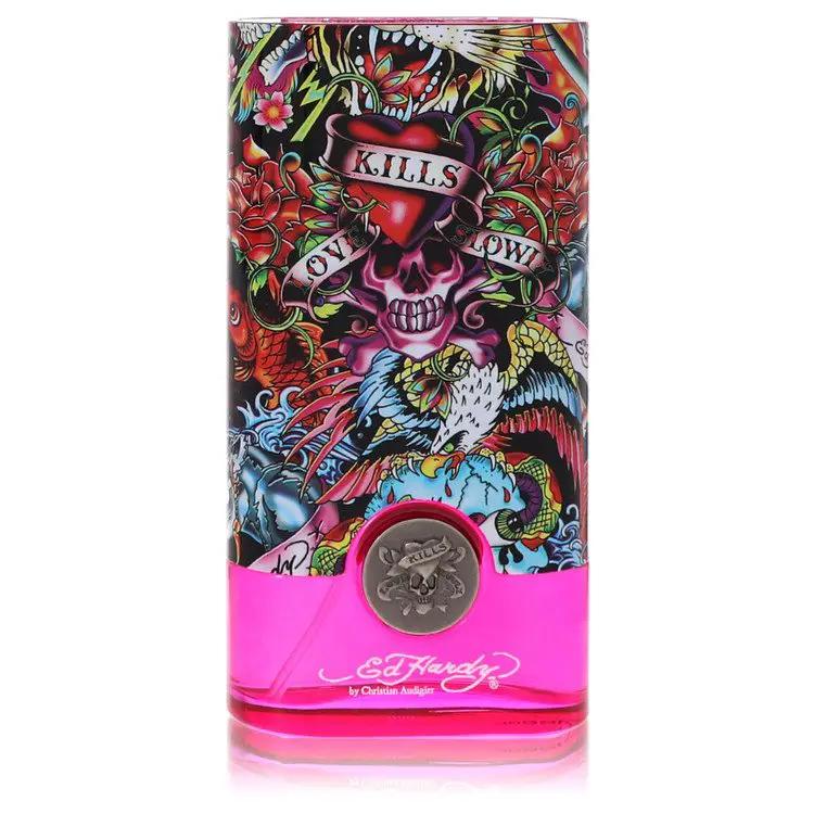 Ed Hardy Hearts & Daggers Eau De Parfum Spray (Unboxed) by Christian Audigier 50 ml by Brands HD