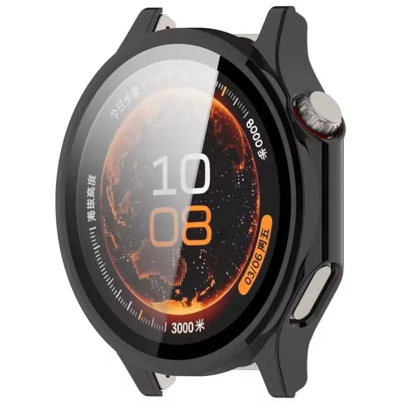 That Watch Shop Watch case Protective Case for Oppo Watch X3 (Black) Oppo Watch X3 Protective Case Black TPU Shield
