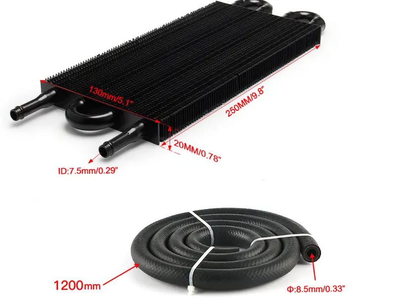 Oil Cooler Kit 4 Pass by salelink.co.nz