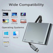 USB3.1-C Type-C To HUB Adapter by 9eight5