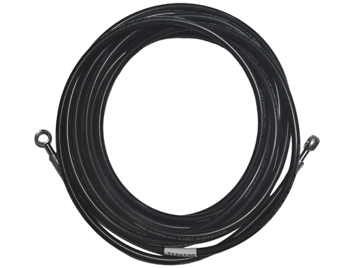 Braided Stainless Steel Teflon Hose - Banjo to Banjo - 6.5m by Trojan