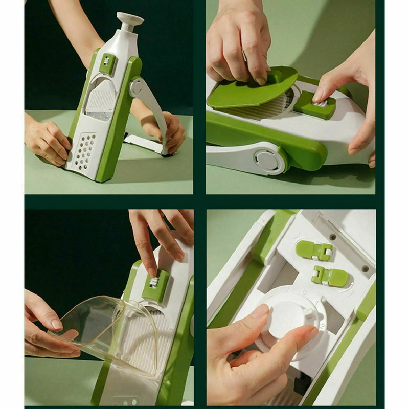 Kitchen Manual Vegetable Slicer Food Chopper by salelink.co.nz