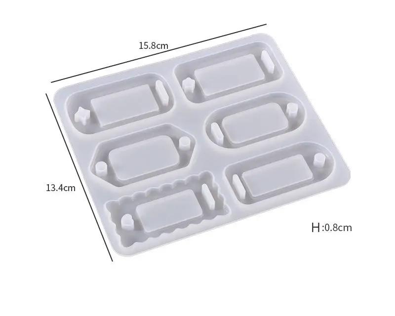 DIY Silicone Resin Moulds Earrings Pendant Epoxy Casting Moulds - 27 by Resin Art NZ