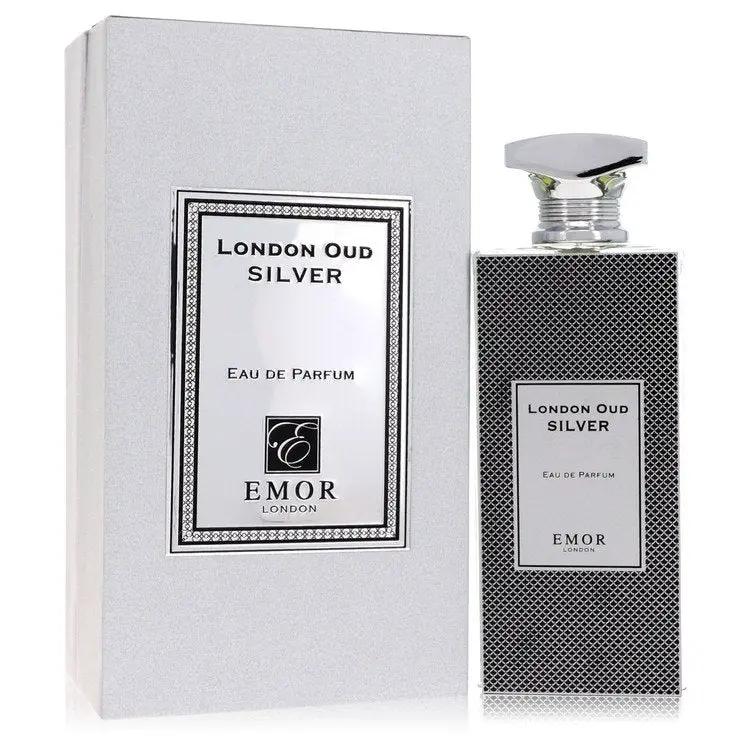 Emor London Oud Silver Eau De Parfum Spray (Unisex) by Emor London 125 ml by Brands HD