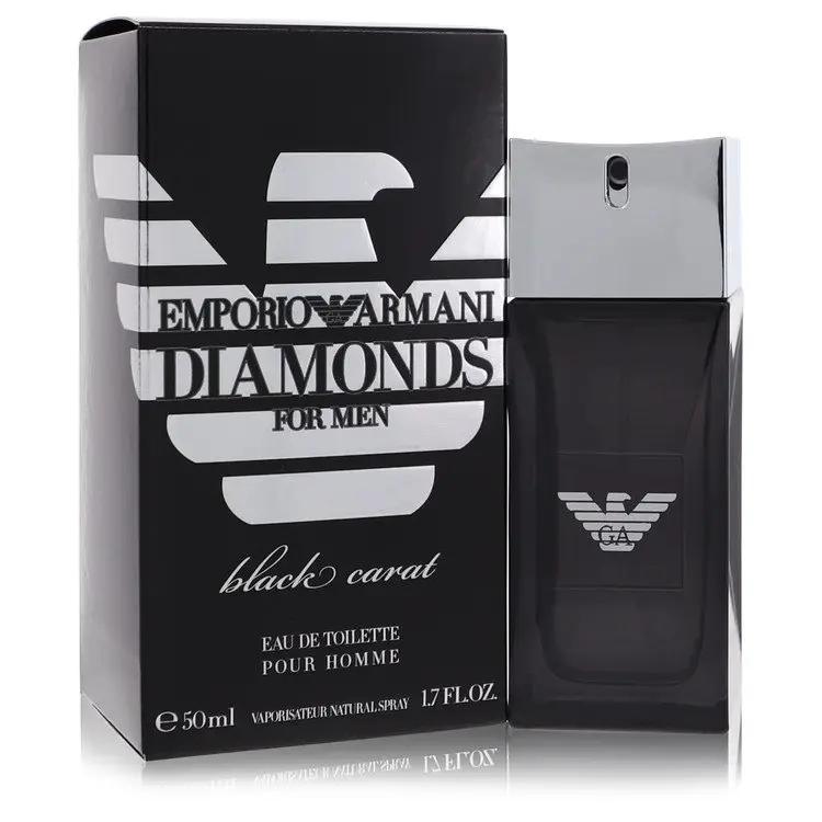Emporio Armani Diamonds Black Carat Eau De Toilette Spray by Giorgio Armani 50 ml by Brands HD