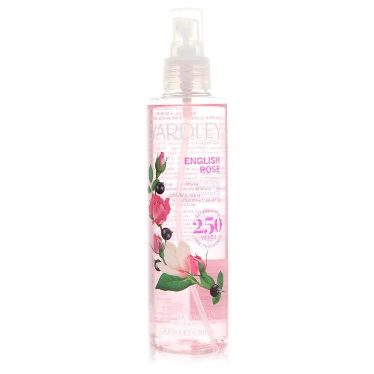 English Rose Yardley Body Mist Spray by Yardley London 200 ml by Brands HD
