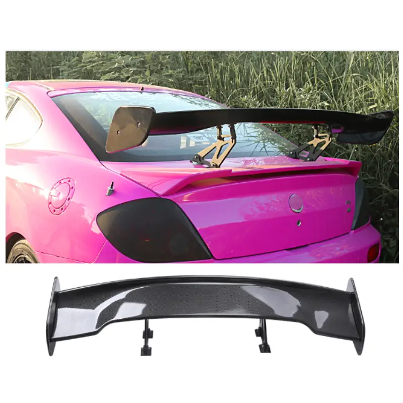 Universal Car Spoiler GT Wing Carbon Fiber by salelink.co.nz