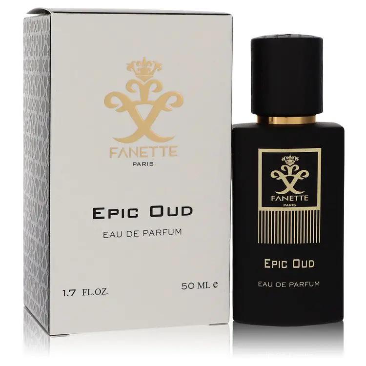 Epic Oud Eau De Parfum Spray (Unisex) by Fanette 50 ml by Brands HD