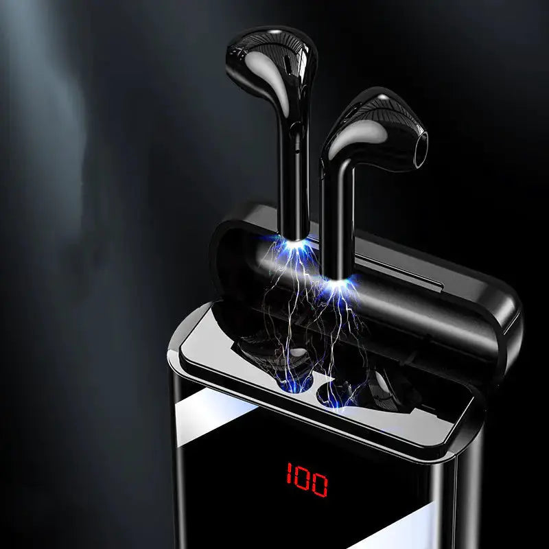 Bluetooth Headphones Power Bank with Display (Stereo) by Mead's Supply & Equipment Outfitters limited