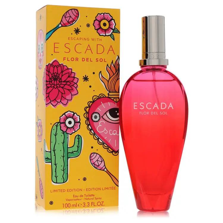 Escada Flor Del Sol Eau De Toilette Spray (Limited Edition) by Escada 100 ml by Brands HD