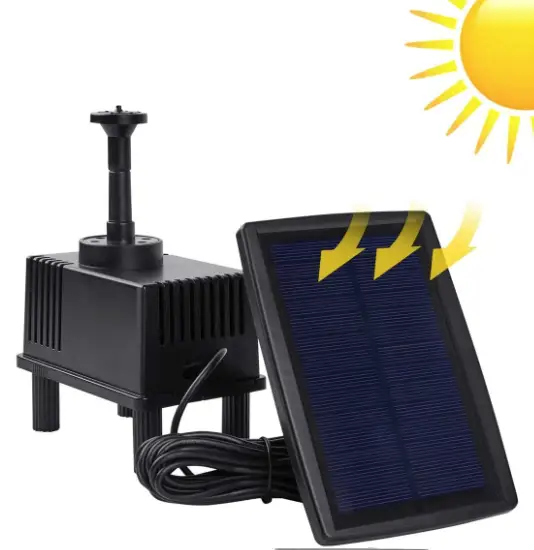 Solar Powered Water Pump Pond Garden Submersible Fountains by salelink.co.nz
