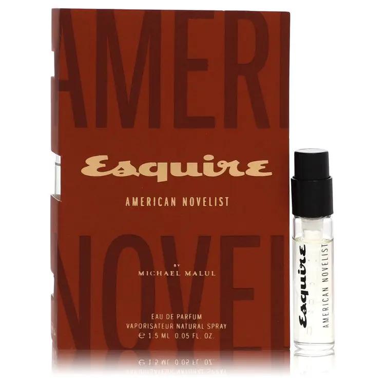 Brands HD Vial (sample) Esquire American Novelist Vial (sample) by Michael Malul 1 ml Esquire American Novelist Vial (sample) by Michael Malul 1 ml
