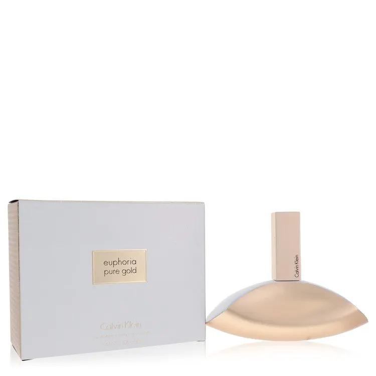 Euphoria Pure Gold Eau De Parfum Spray by Calvin Klein 100 ml by Brands HD