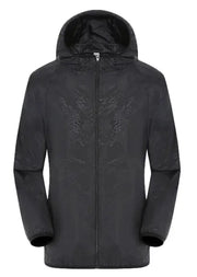 Ultra-Light Windproof Rain Jacket - Packable Waterproof Outdoor Jacket | Unisex All-Weather by Mead's Supply & Equipment Outfitters limited