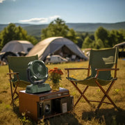 Outdoor Camping Fan with Power Bank and LED Light - Portable 3-Speed Fan by Mead's Supply & Equipment Outfitters limited