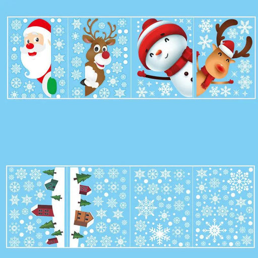 Christmas window stickers E by salelink.co.nz