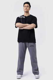 Eagle Oversized T-shirt Black by Fuaark Nz