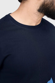 Edge Oversized Tshirt Navy by Fuaark Nz