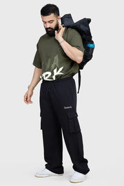 Edge Oversized T-shirt Olive by Fuaark Nz