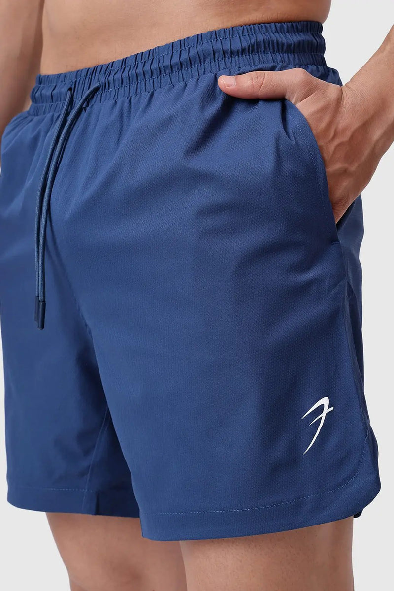 Edge Shorts Teal by Fuaark Nz