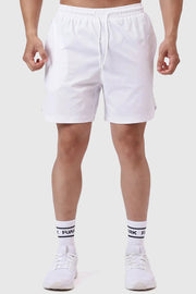Edge Shorts White by Fuaark Nz