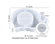 Money Box Money Bank Epoxy Silicone Casting Moulds for Money Storage with Lids by Resin Art NZ