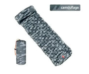 Outdoor Camping Press Inflatable Sleeping Pad - Lightweight Mat with Built-In Pillow by Mead's Supply & Equipment Outfitters limited