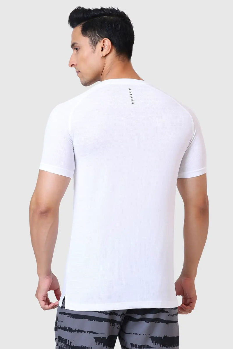 Ember T-shirt White by Fuaark Nz