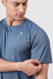 Ember Running T-shirt Light Blue by Fuaark Nz