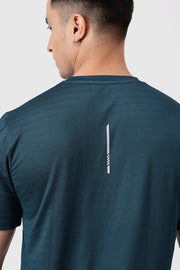 Ember Running T-shirt Bottle Green by Fuaark Nz