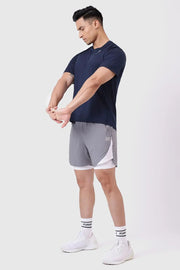 Ember Running T-shirt Navy by Fuaark Nz