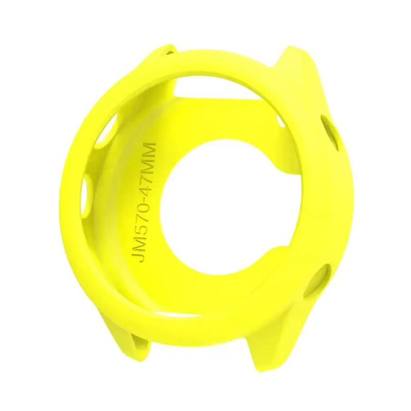 Protective Case for Garmin Forerunner 570 (47mm) (Yellow) by That Watch Shop
