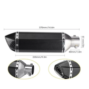 Motorcycle Exhaust Pipe Muffler by salelink.co.nz